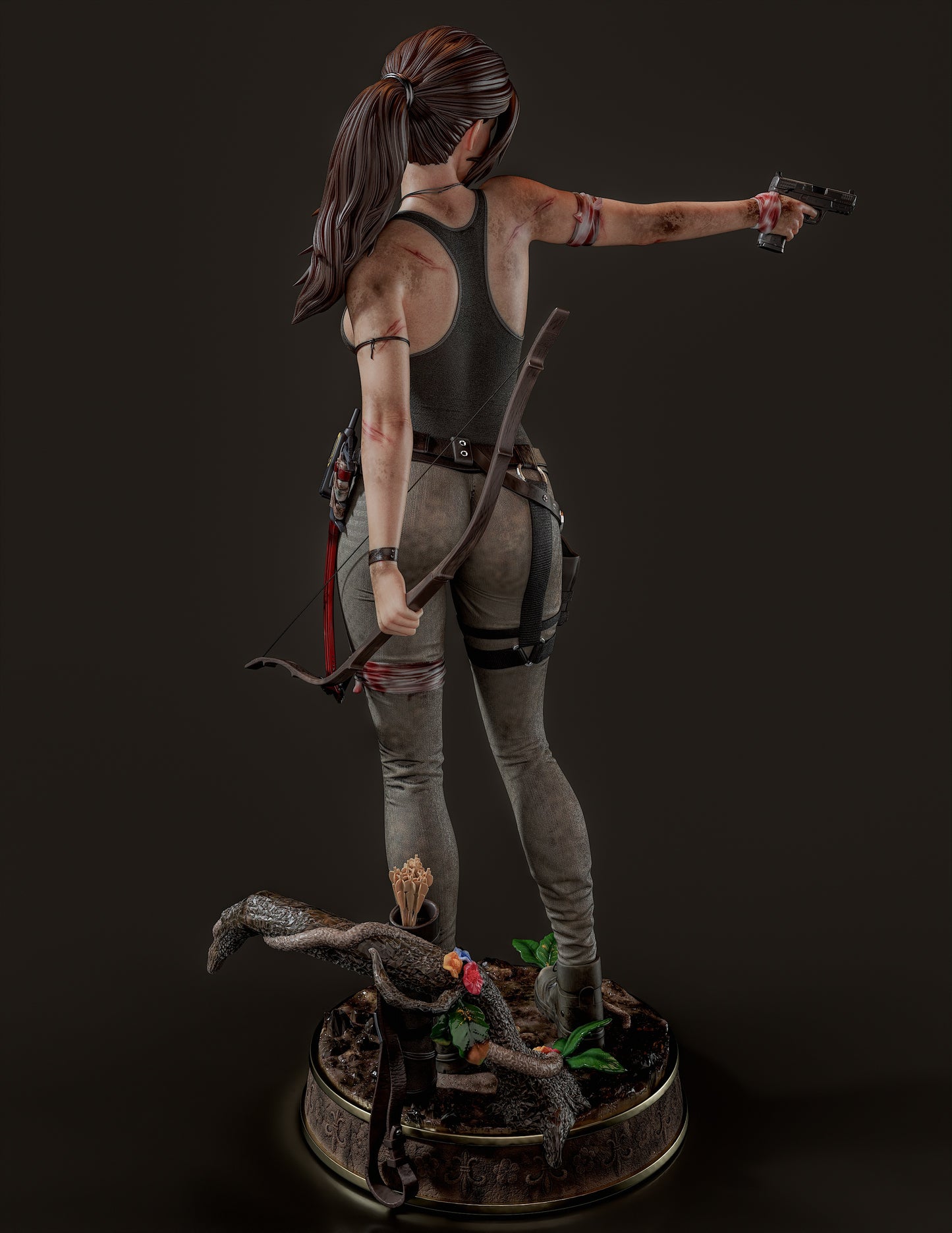 Lara Croft 2 Statue
