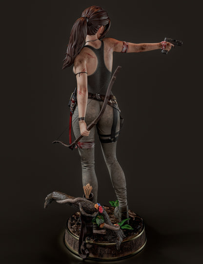 Lara Croft 2 Statue