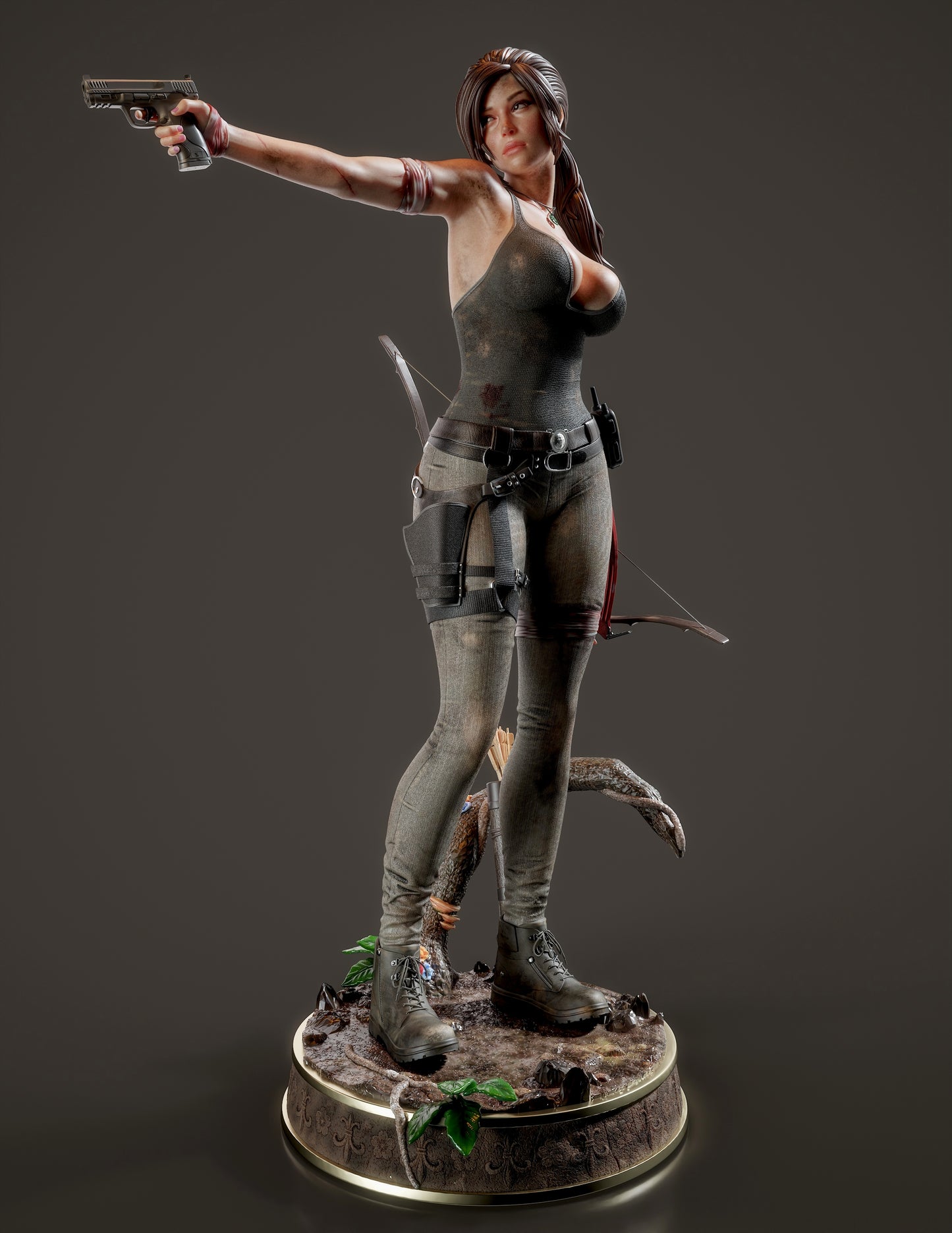 Lara Croft 2 Statue