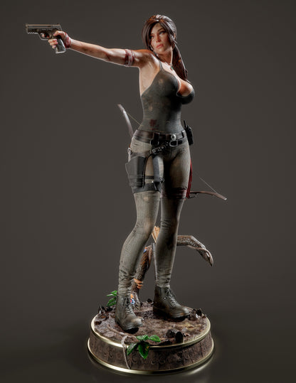 Lara Croft 2 Statue