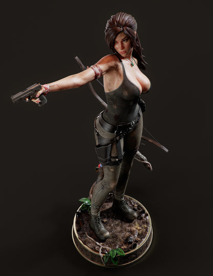 Lara Croft 2 Statue