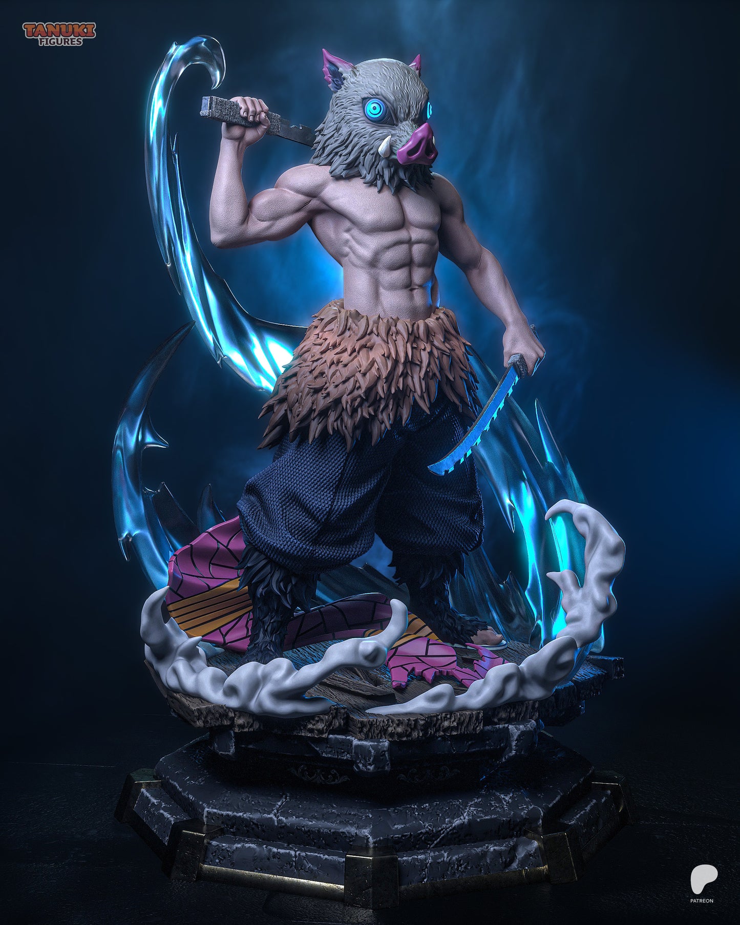 Inosuke- Demon Slater Statue