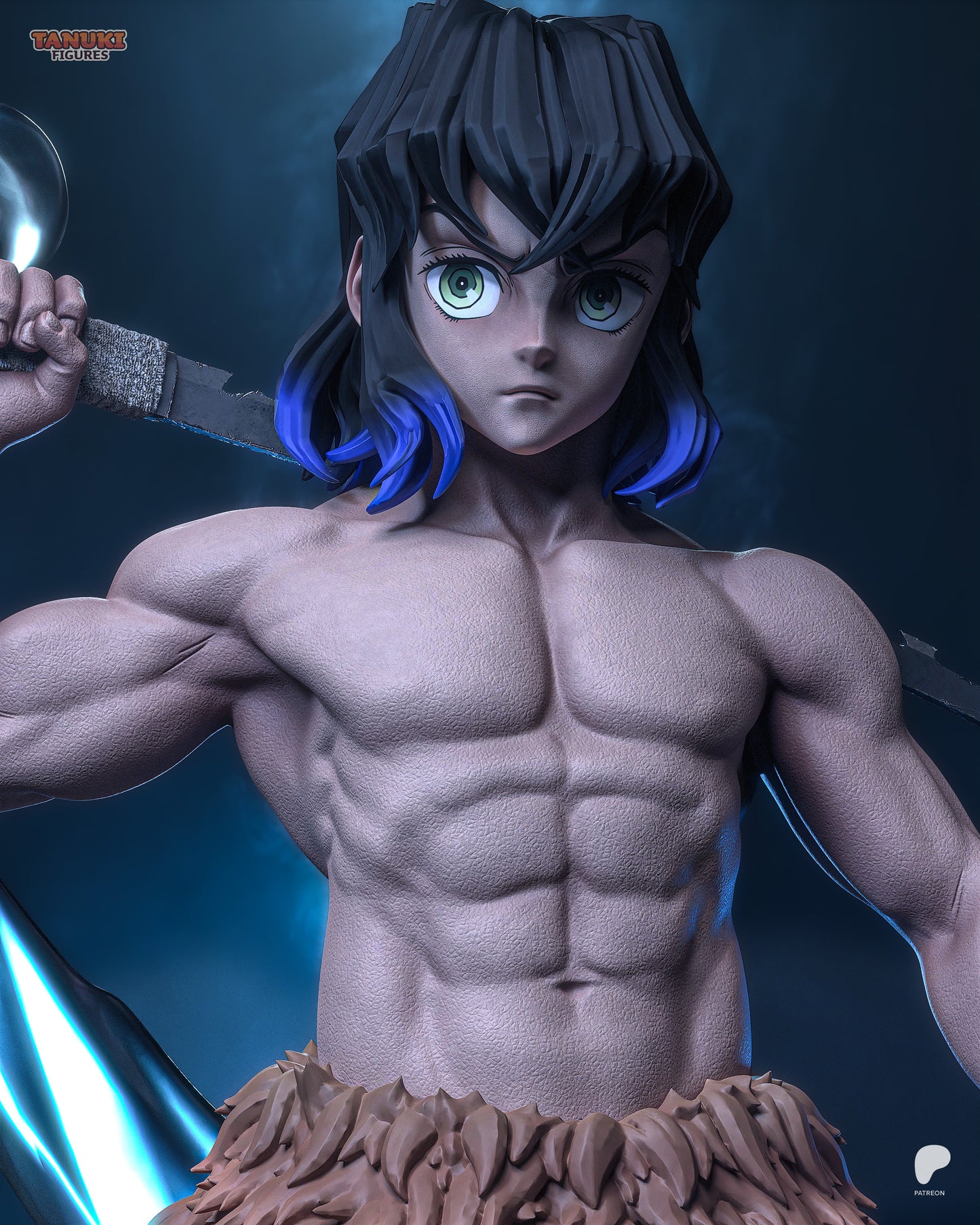 Inosuke- Demon Slater Statue