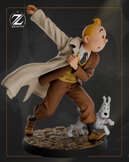 Tintin Statue 3D-Printed Kit