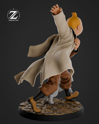 Tintin Statue 3D-Printed Kit