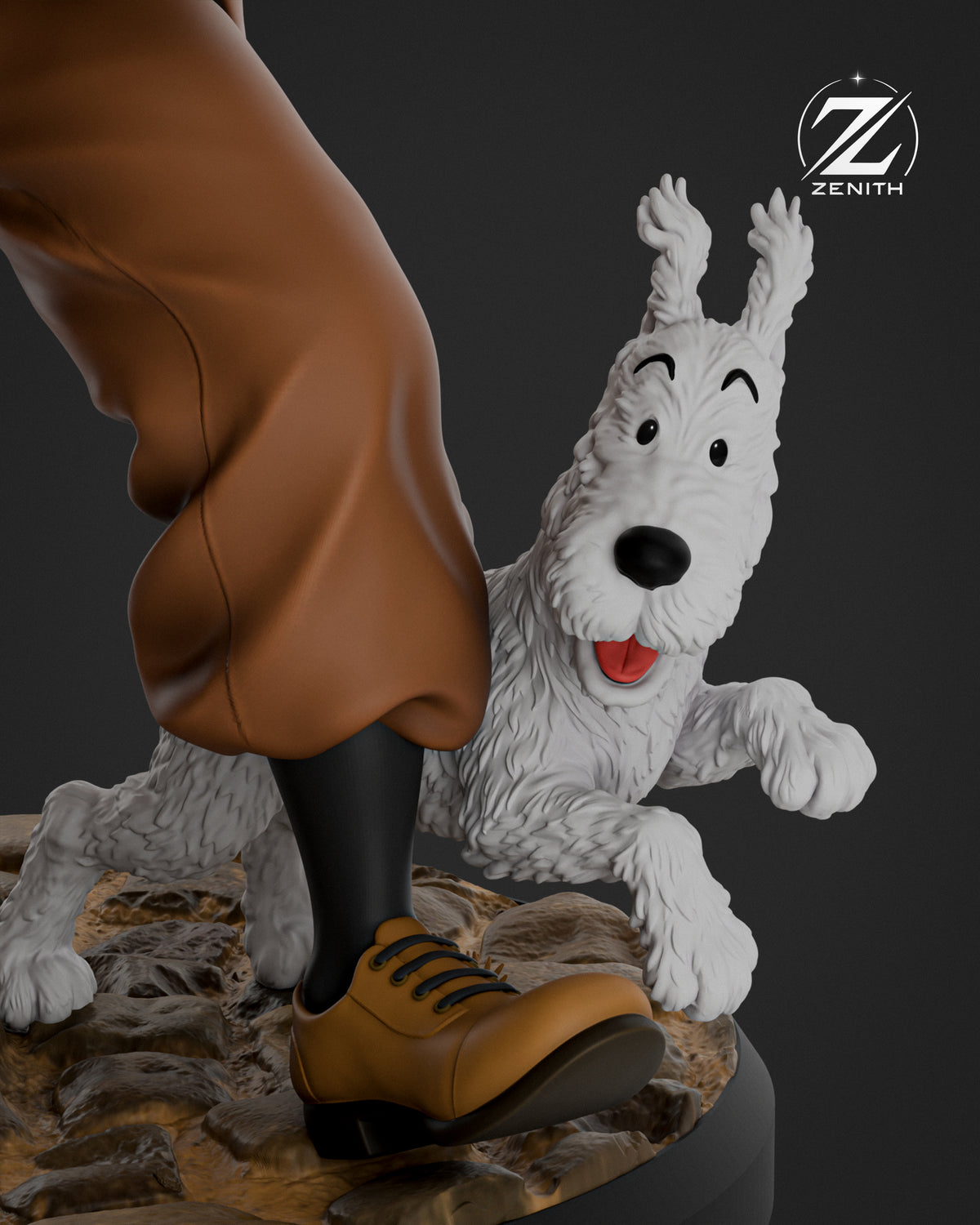 Tintin Statue 3D-Printed Kit