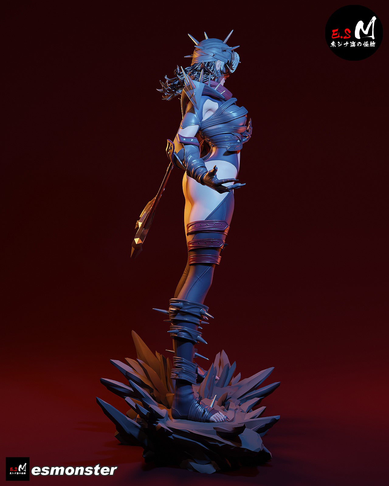 Malicious Invisible Woman (Pose 1) Statue