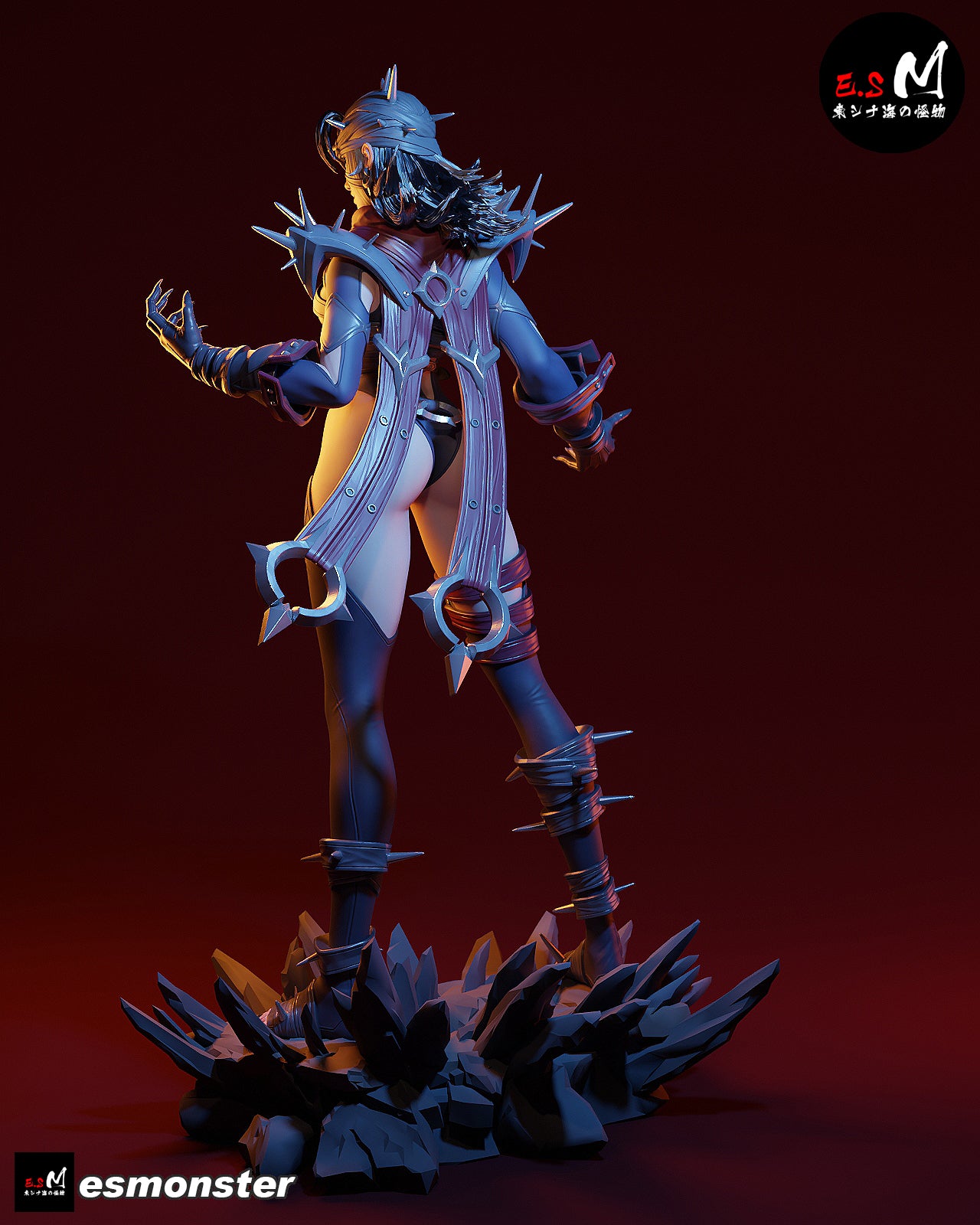 Malicious Invisible Woman (Pose 1) Statue