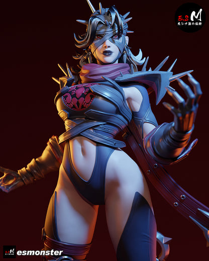 Malicious Invisible Woman (Pose 1) Statue