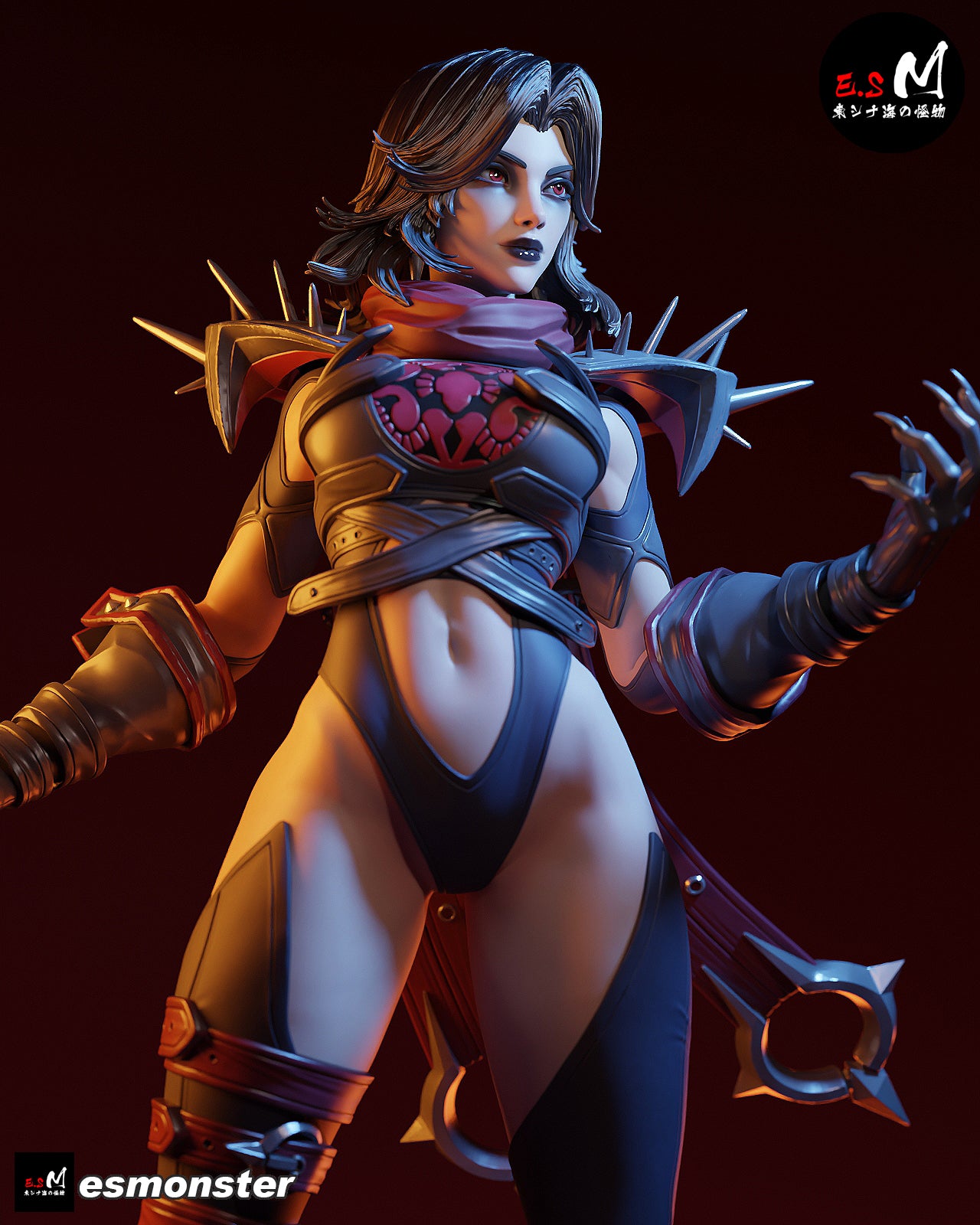 Malicious Invisible Woman (Pose 1) Statue