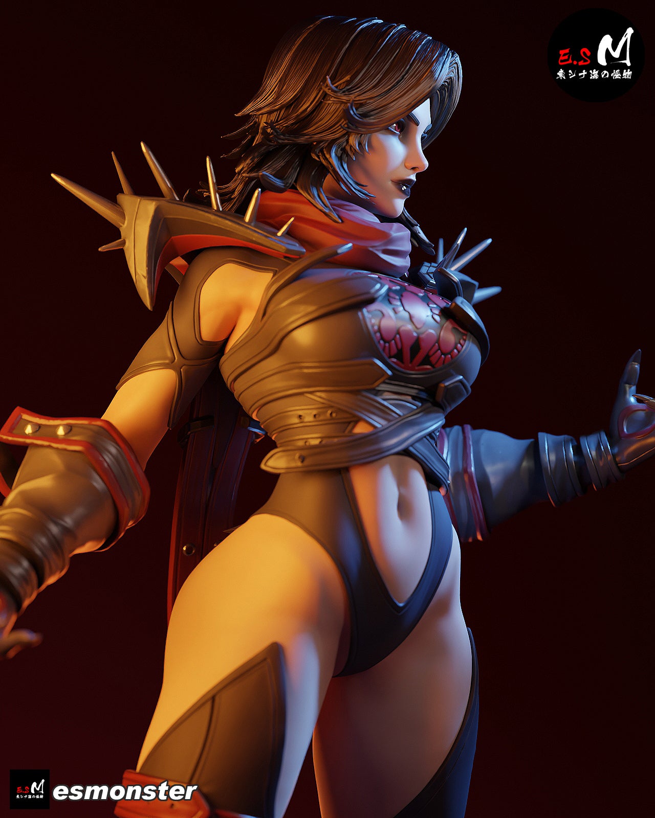 Malicious Invisible Woman (Pose 1) Statue