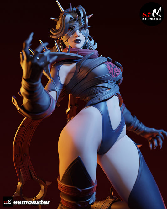 Malicious Invisible Woman (Pose 2) Statue