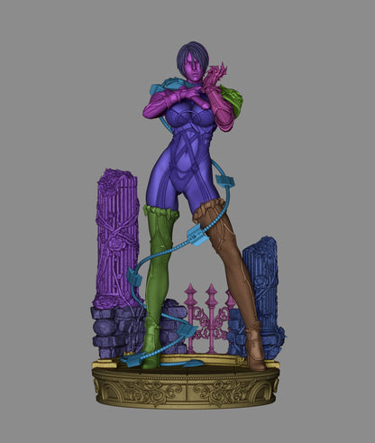 Ivy Valentine Statue 3D-Printed Kit