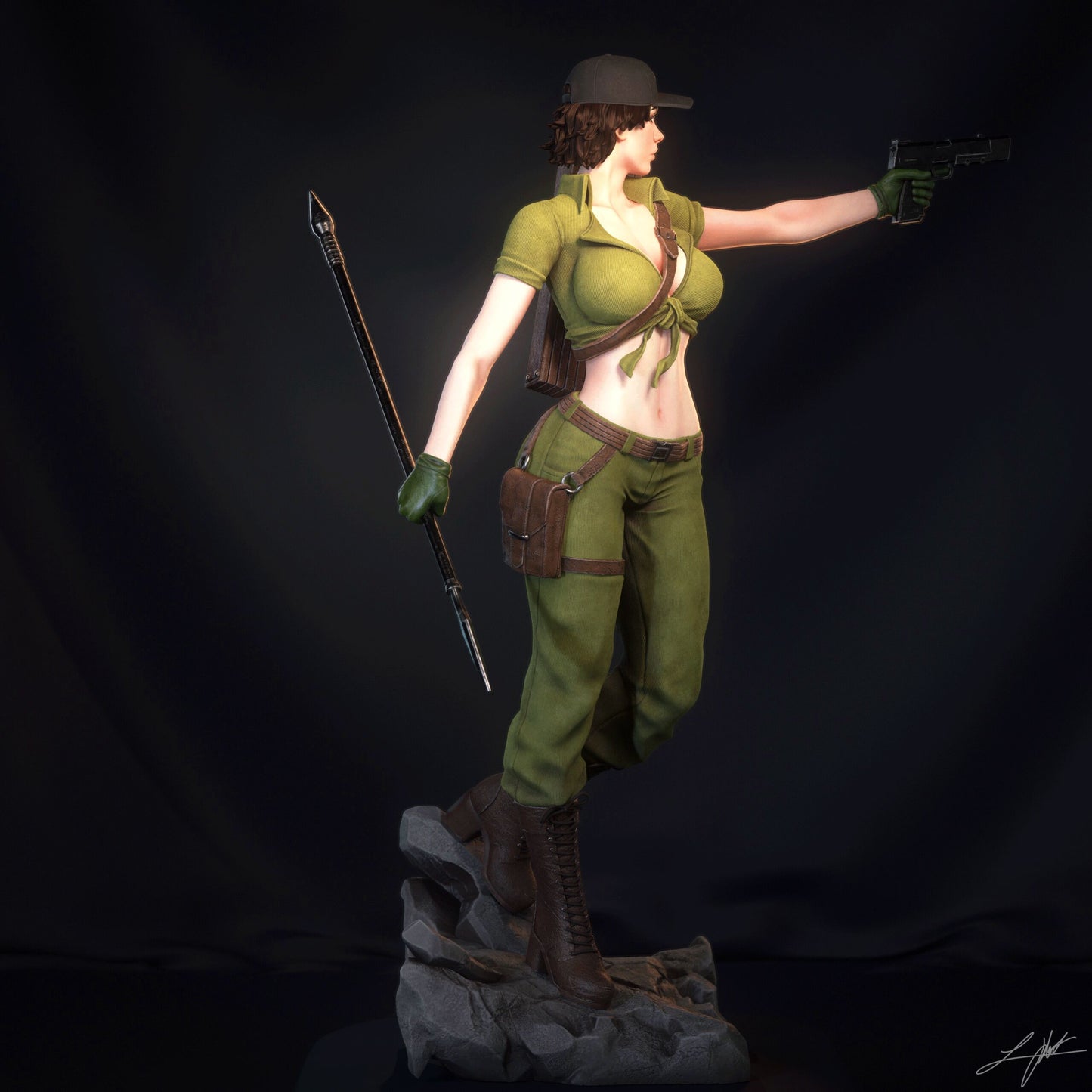 Lady Jaye Statue