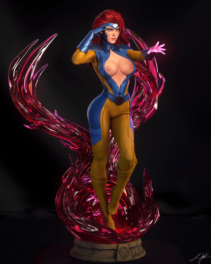 Jean Grey Statue 3D-Printed