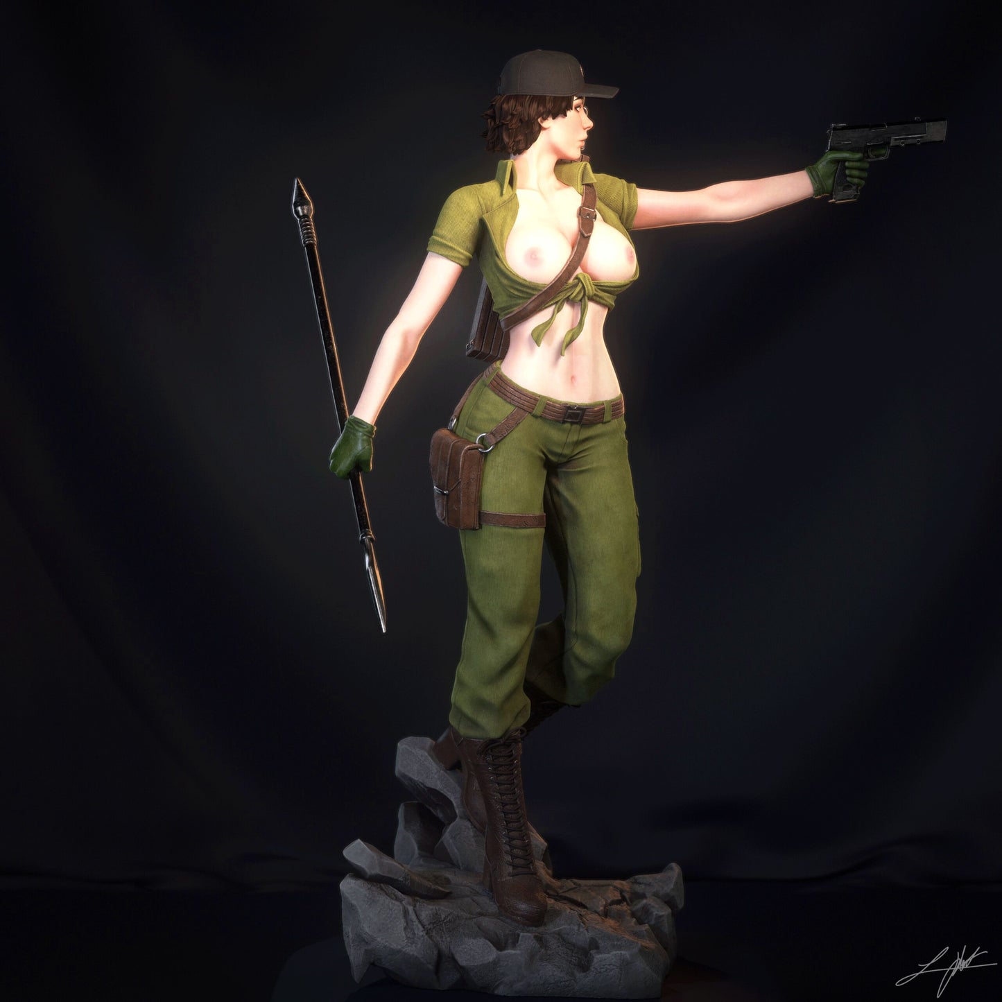 Lady Jaye Statue
