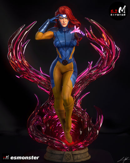 Jean Grey Statue 3D-Printed
