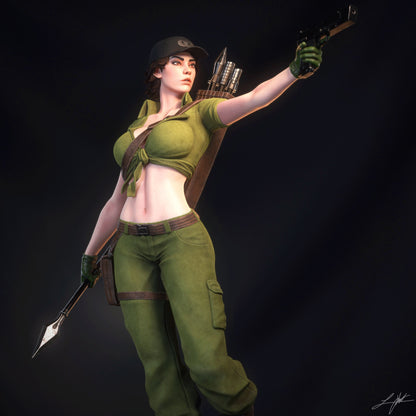 Lady Jaye Statue