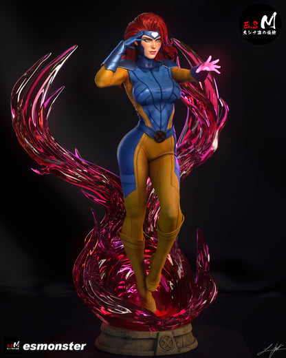 Jean Grey Statue 3D-Printed
