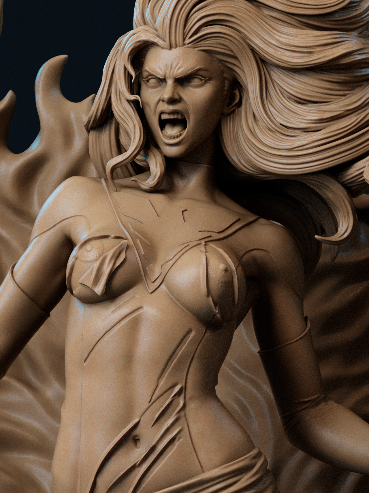 Jean Grey (Phoenix) Statue