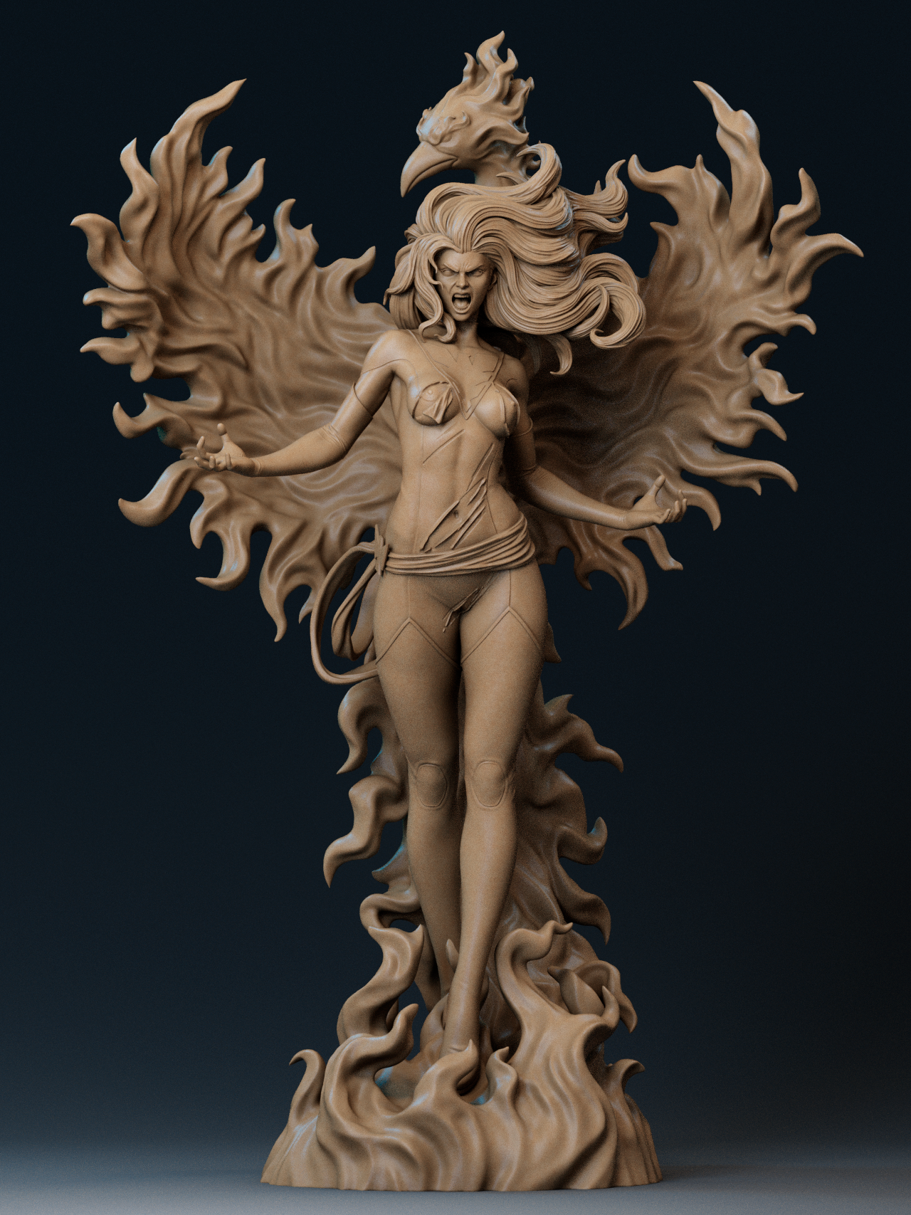 Jean Grey (Phoenix) Statue
