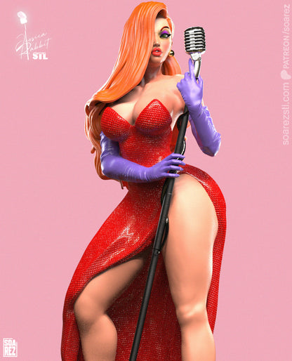 Jassica Rabbit Statue