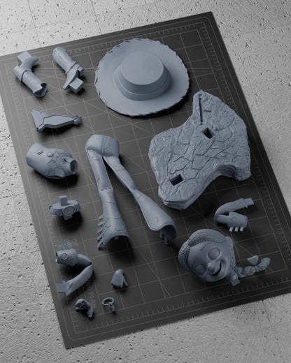 Jessie Statue 3D-Printed Kit