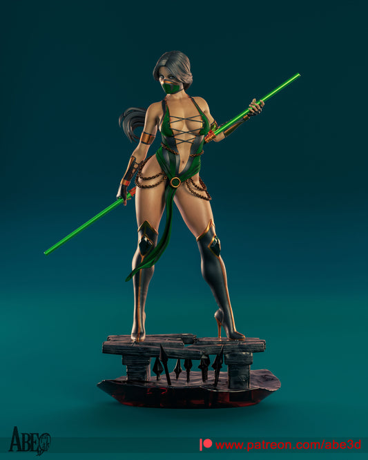 Jade (MK) Statue