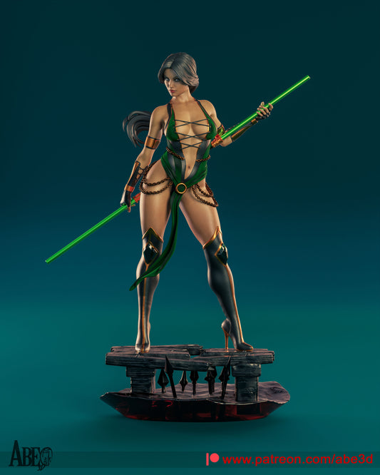 Jade (MK) Statue