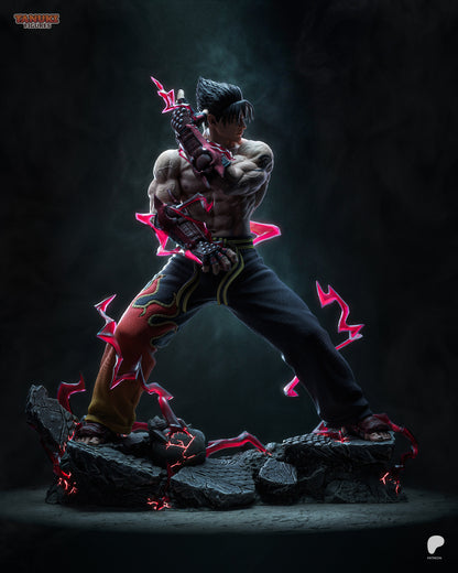 Jin Kazama Statue 3D-Printed Kit