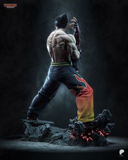 Jin Kazama Statue 3D-Printed Kit
