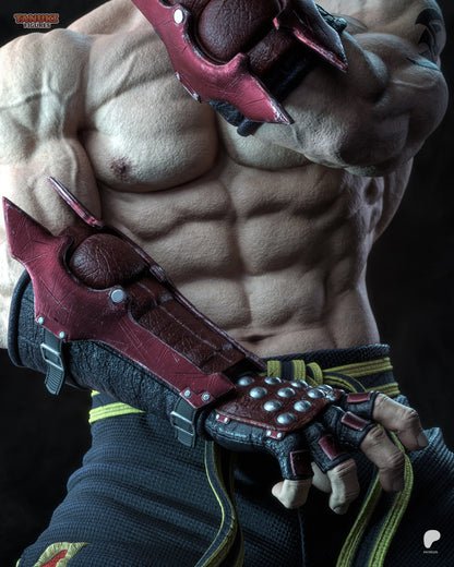 Jin Kazama Statue 3D-Printed Kit