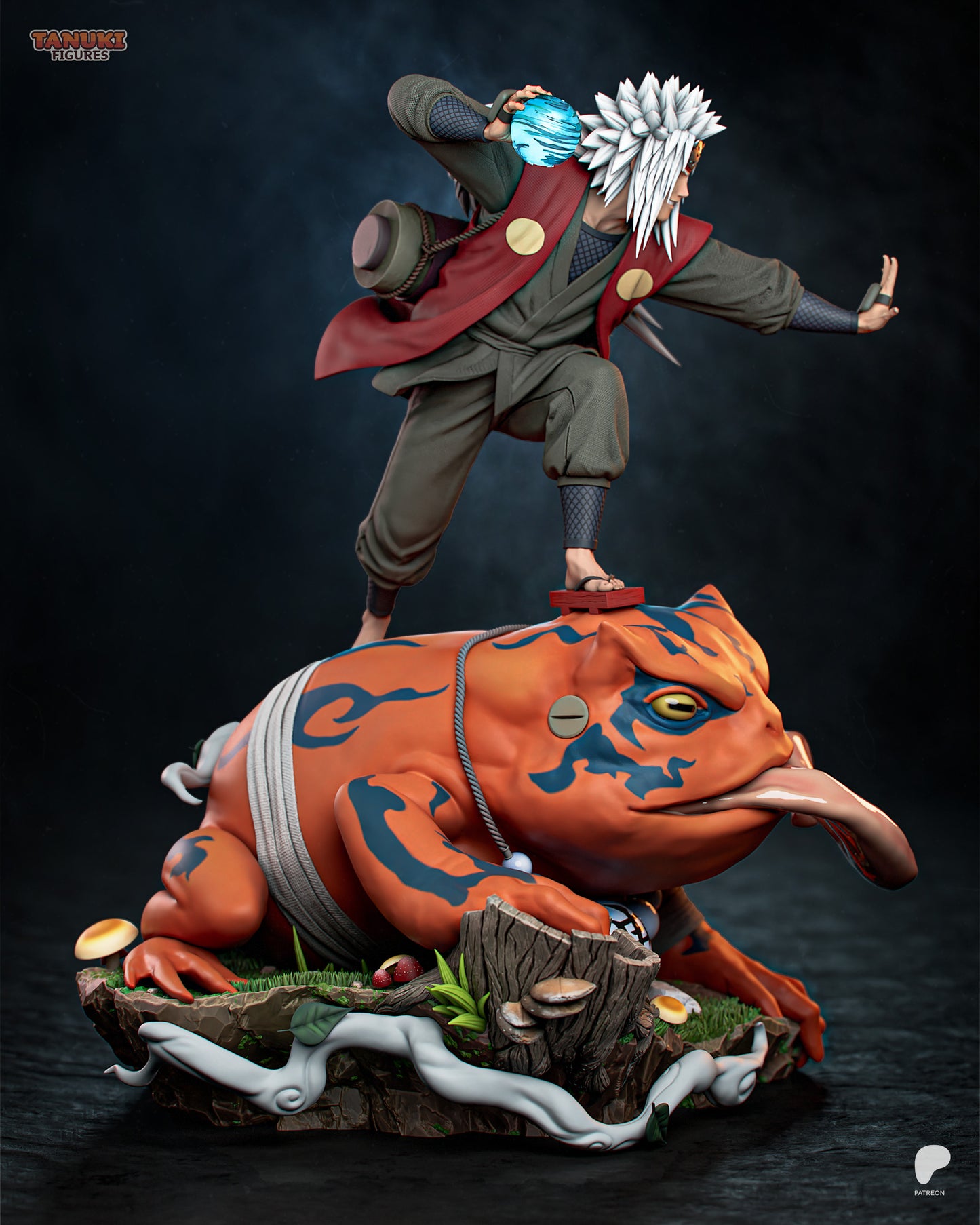 Jiraiya Statue