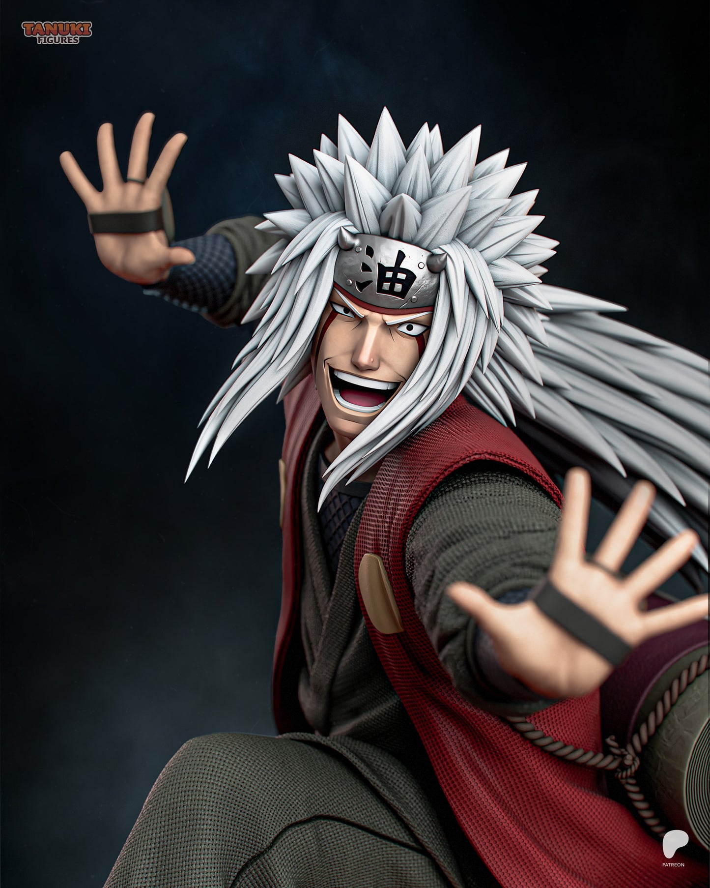 Jiraiya Statue