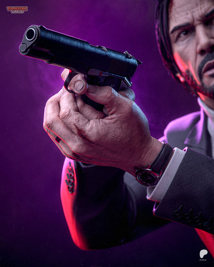 John Wick Statue 3D-Printed Kit