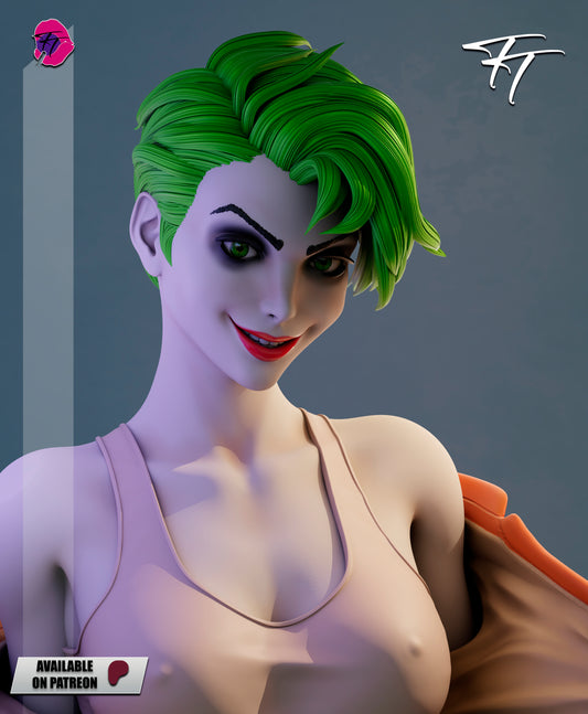 Joker Female Statue