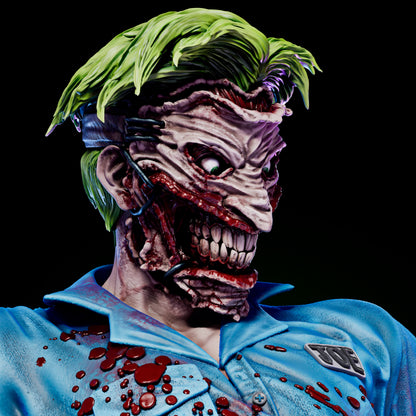 Joke Face Off Statue 3D-Printed Kit