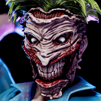 Joke Face Off Statue 3D-Printed Kit