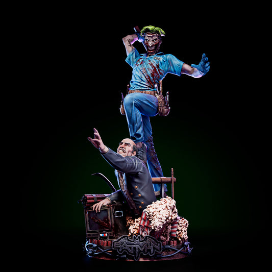 Joke Face Off Statue 3D-Printed Kit