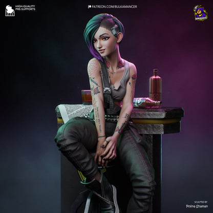 Judy (Cyberpunk 2077) Statue