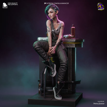 Judy (Cyberpunk 2077) Statue