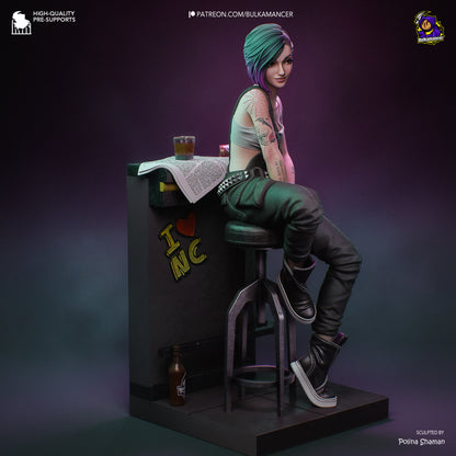 Judy (Cyberpunk 2077) Statue