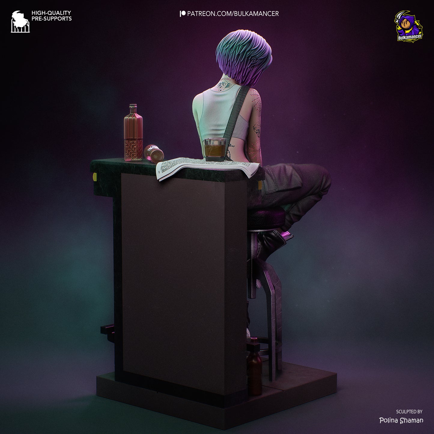 Judy (Cyberpunk 2077) Statue