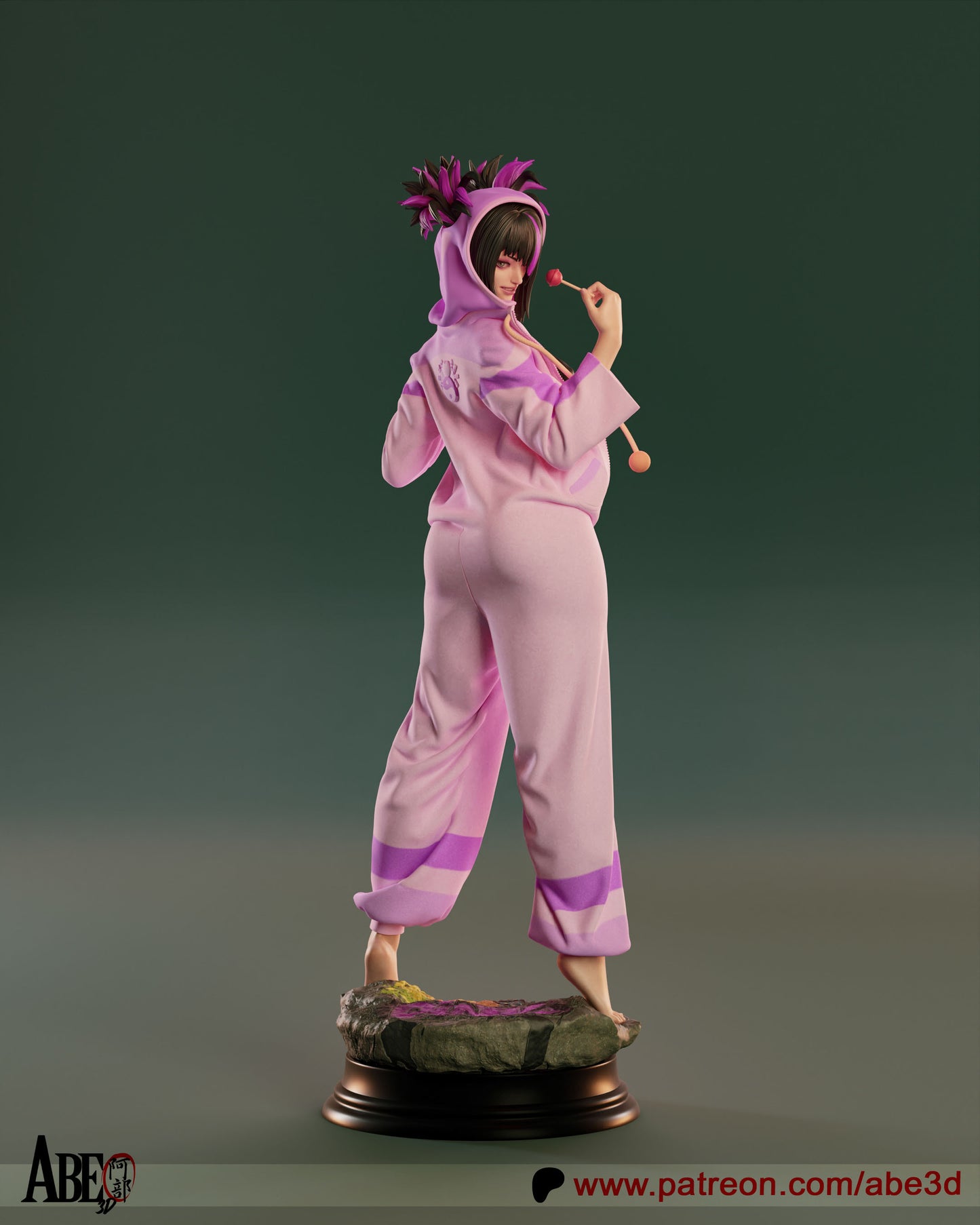 Juri Han (SF) Statue