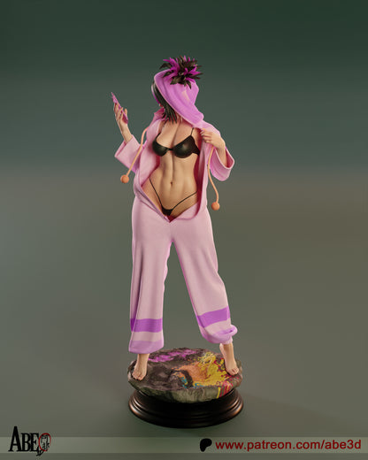 Juri Han (SF) Statue