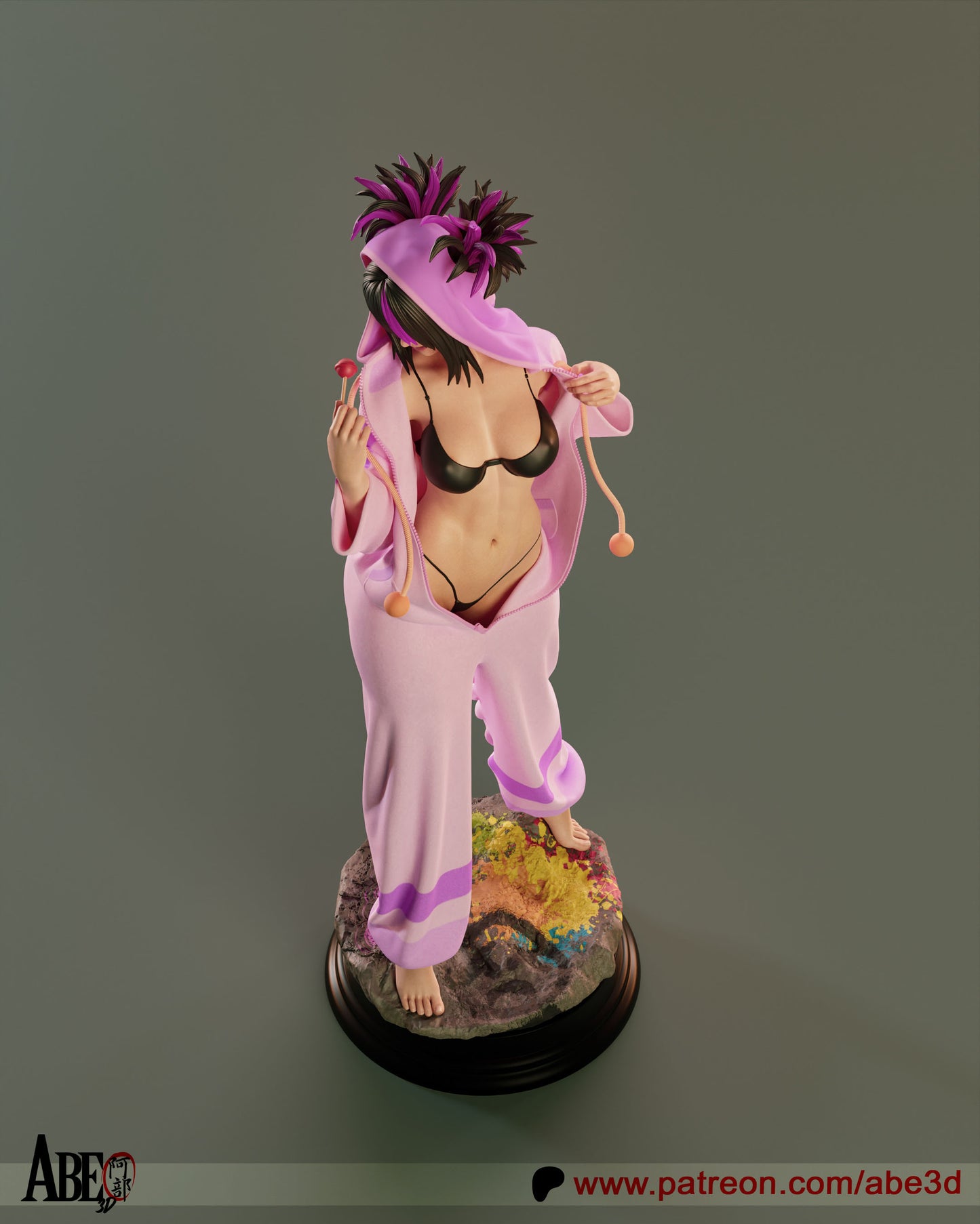 Juri Han (SF) Statue