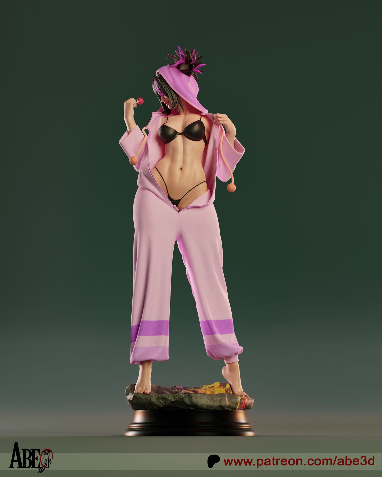 Juri Han (SF) Statue