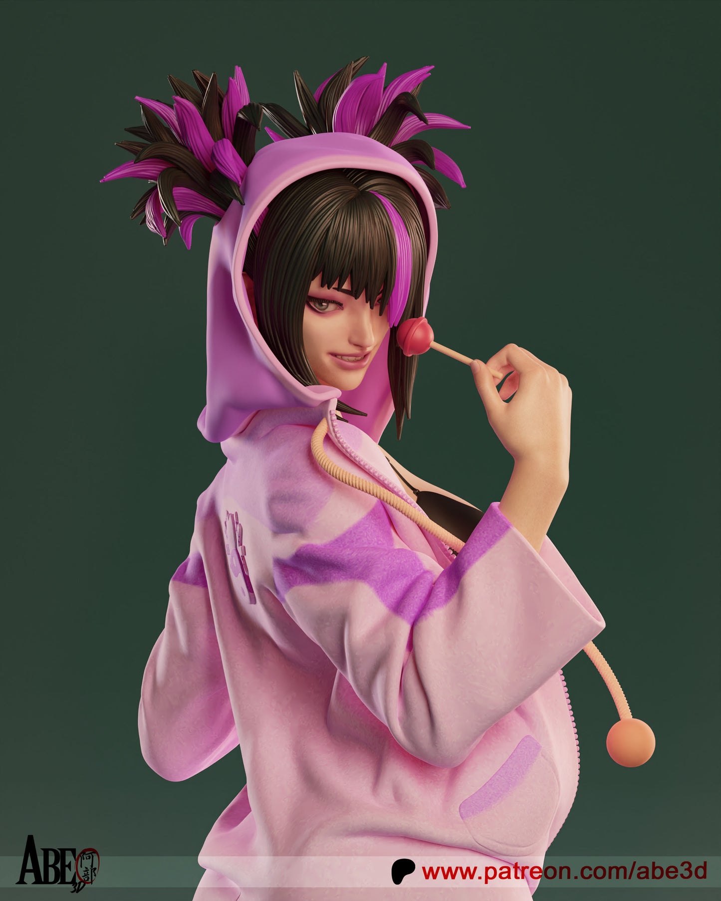 Juri Han (SF) Statue