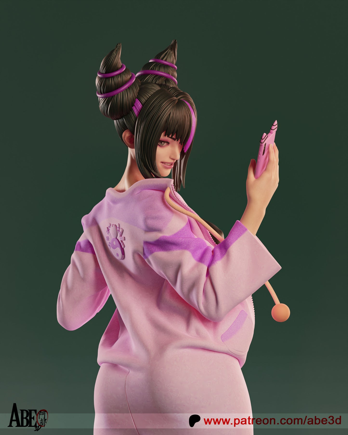Juri Han (SF) Statue