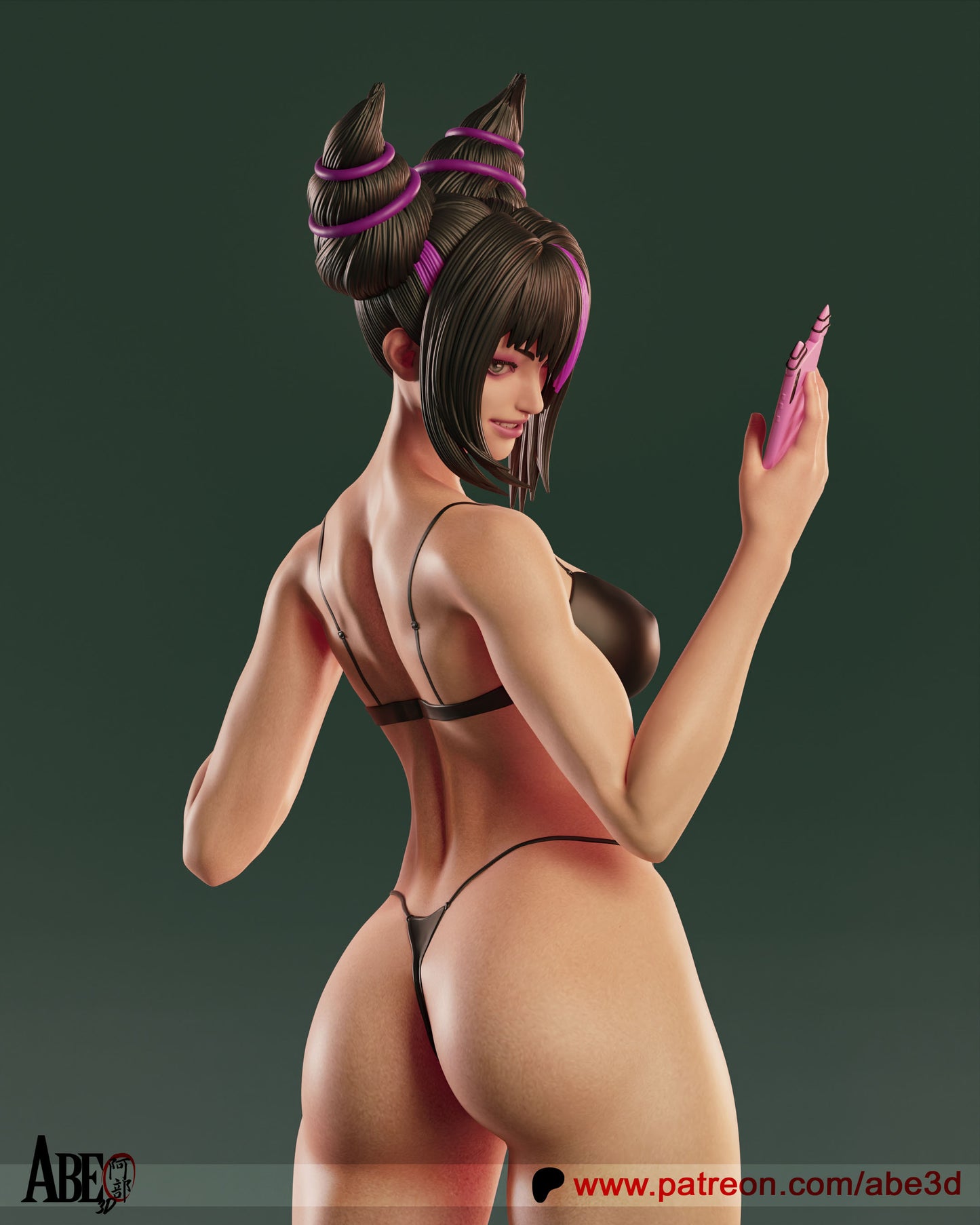 Juri Han (SF) Statue